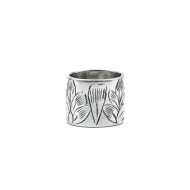 Verigheta lata petale conuri S Argint