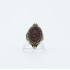 Inel Afgan oval cap de soldat Argint