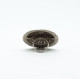 Inel disc floral India 4.8cm Argint