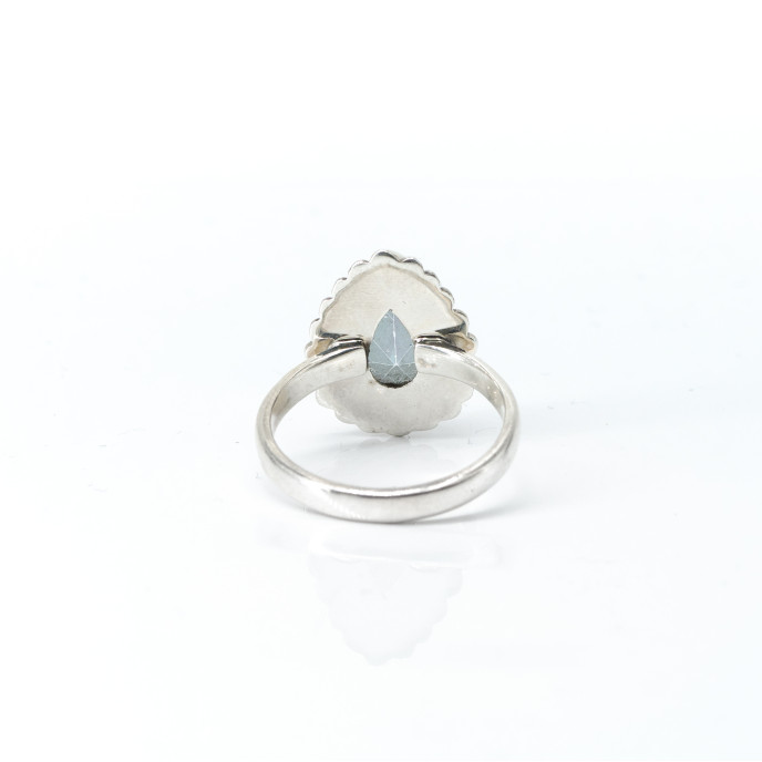 Inel picatura buline topaz mistic Argint