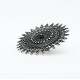 Inel disc solar India 7.5cm Argint