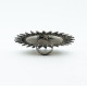 Inel disc solar India 7.5cm Argint