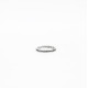 Inel dreptunghiular cubic zirconia 2mm Argint