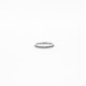 Inel dreptunghiular cubic zirconia 2mm Argint
