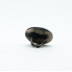Inel disc floral picaturi India 4.3cm Argint