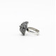 Inel bulb romburi India Argint