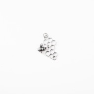 Pandantiv fagure albinuta Argint