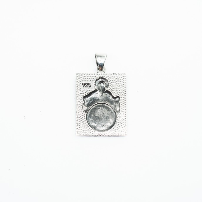 Pandantiv placuta Sf Benedict Argint