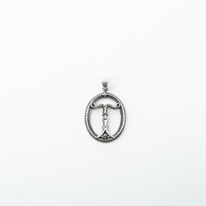 Pandantiv oval Irminsul Argint