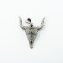 Pandantiv cap de bivol p.n Argint