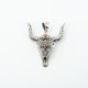 Pandantiv cap de bivol psp Argint