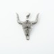 Pandantiv cap de bivol psp Argint