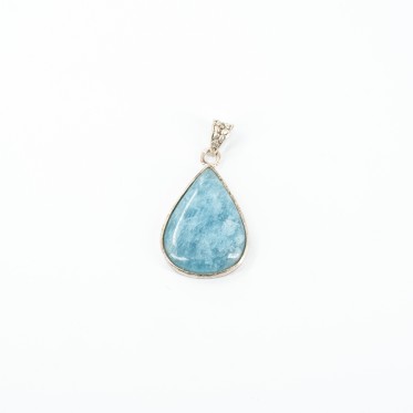 Pandantiv picatura acvamarine anou picaturi s Argint