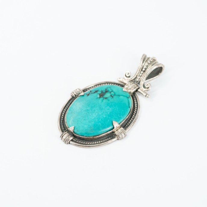 Pandantiv gotic turcoaza nr.3 Argint