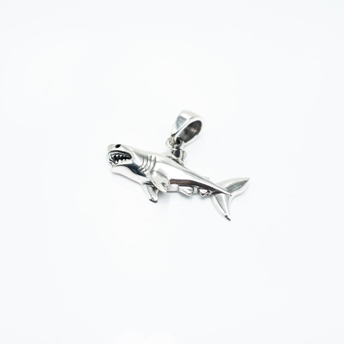 Pandantiv rechin alb Argint