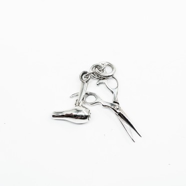 Pandantiv feon si foarfeca Argint