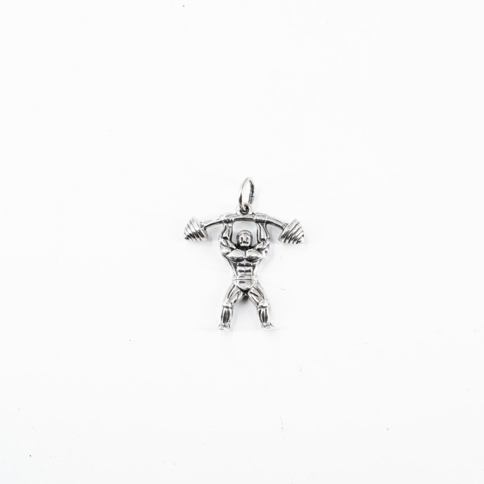 Pandantiv halterofil Argint