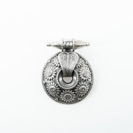 Pandantiv India rotund soare Argint