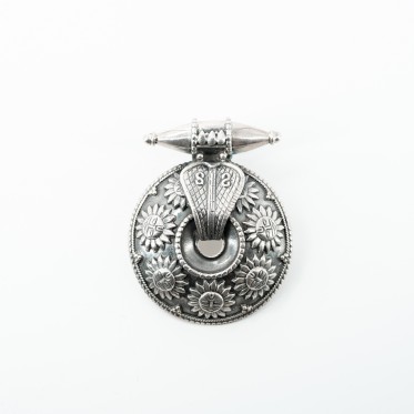 Pandantiv India rotund soare Argint