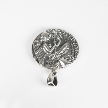 Pandantiv moneda Alexandru Macedon Argint