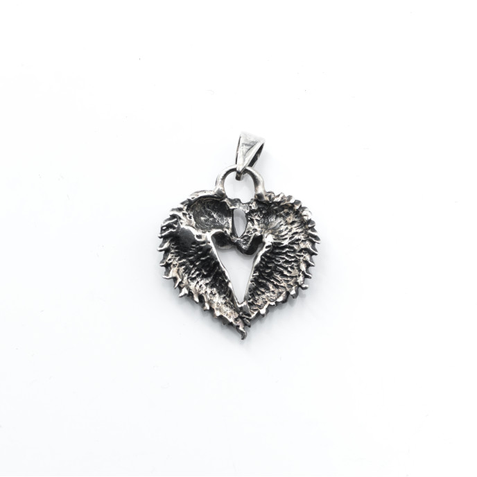 Pandantiv doi caluti indragostiti Argint