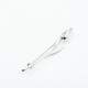Brosa lalea 7.5cm Argint