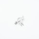 Brosa pasare colibri 3.2cm Argint