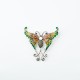 Brosa-pandantiv fluture perla Argint