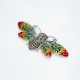 Brosa-pandantiv fluture marcasite Argint