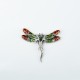 Brosa-pandantiv libelula marcasite Argint Brosa-pandantiv libelula marcasite Argint