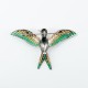 Brosa pasare colibri Argint Brosa pasare colibri Argint