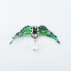 Brosa-pandantiv pasare colibri perla Argint Brosa-pandantiv pasare colibri perla Argint