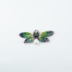 Brosa-pandantiv fluture perla-marcasite Argint