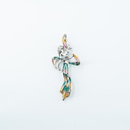 Brosa-pandantiv zana dansand Argint