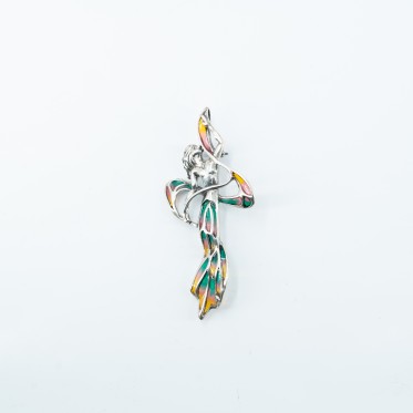 Brosa-pandantiv zana dansand Argint