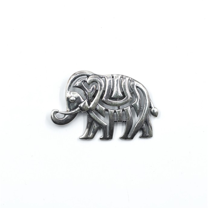 Brosa model elefant Argint