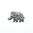 Brosa model elefant Argint