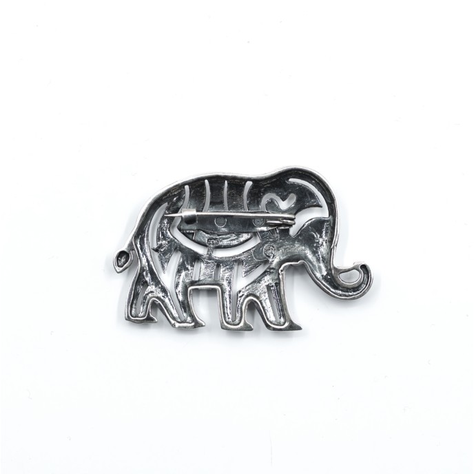 Brosa model elefant Argint