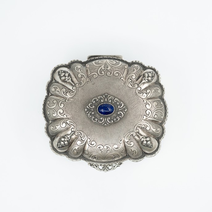 Caseta de bijuterii Florentina lapislazuli Argint