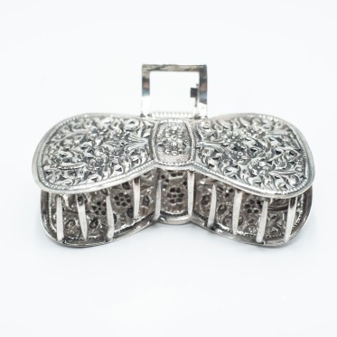 Clema de par model funda Argint