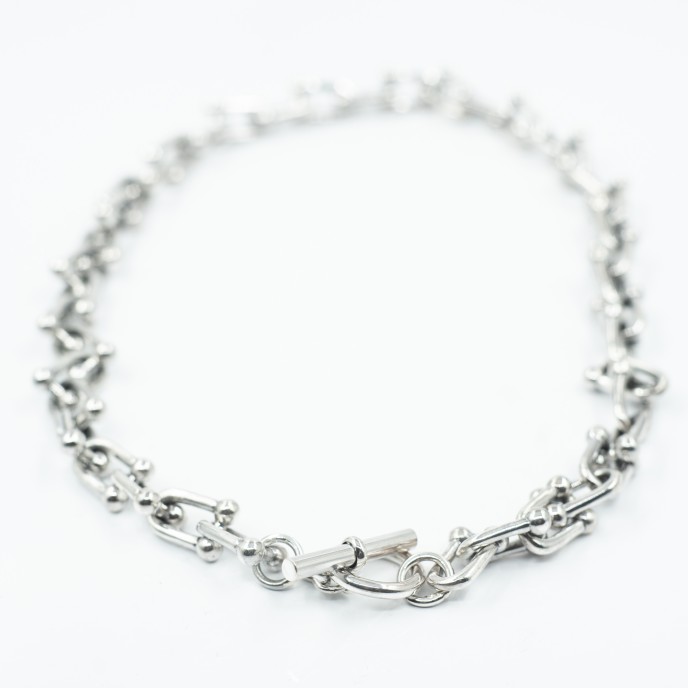 Colier flexibil zabale L Argint