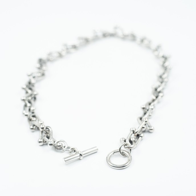 Colier flexibil zabale L Argint