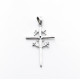 Pandantiv cruce piatra Argint