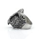 Inel masiv cap de bufnita Argint