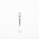 Lingurita decorativa model Claddagh Argint
