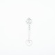 Lingurita decorativa model Claddagh Argint