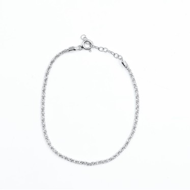 Bratara margherita diamantata 037 Argint