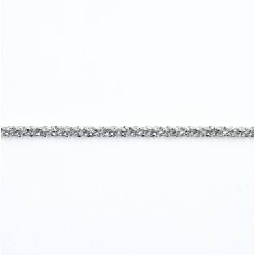 Lant margherita diamantata 080 Argint