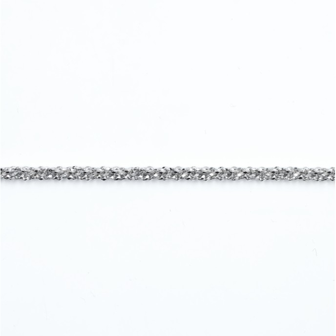 Lant margherita diamantata 080 Argint