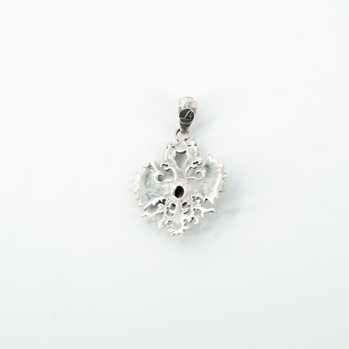 Pandantiv tip blazon vultur bicefal Argint